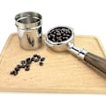 Miniatyrbilde 3 av 5: 57mm 50mm Kaffedosering Kopp Snusekrus For Espressomaskin Slitesterk Rustfritt Stål Kaffedosering Kopp Drop Shipping Silver 57mm