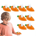 Miniatyrbillede 1 af 5: Påskehare Gulerod Bil Legetøj Dyr Leger Biler Mini Træk Tilbage Biler Påske Køretøj Legesæt Til Børn Festgaver Gaver Unll 8pcs
