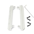 Pikkukuva 1 / 5: Metalliset sivuporraslaudat, sivuttaiset poljinlevyt 1/16 Jimny RC -auton sivupolkimeen Silver