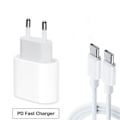Miniatyrbilde 2 av 5: Samsung Hurtiglader - Adapter + Kabel 20W USB-C 2m Hvit