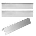 Miniatyrbillede 4 af 4: 3 stk. Varmeplader til gasgrill, reservedele, passer til Weber Spirit og Genesis Silver-serien