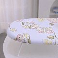 Miniatyrbild 3 av 5: 110*34cm Dragsko Strykbrädesöverdrag Bekväm Universal Bomullsöverdrag Fläckbeständig Tjockt Skyddande Brännduk Honeycomb Lattice