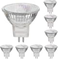 12V 35W Halogenlampor Gu5.3 Spot Base Varmvit, Dimbar, 8-pack - GSL 35W