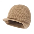 Miniatyrbillede 1 af 4: Robust Beanie / Beanie med Visir - Forskellige Farver Camel