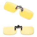 Miniatyrbilde 4 av 5: Briller Blått Lys Blokkerende Clip-On Øyebelastningsbeskyttelse Databriller Yellow