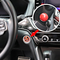 Miniatyrbild 3 av 5: Startknappskydd för bilmotor, universell, enkel installation, joystick, bilstartknapp, stoppknapp, en-touch startknappskydd Red