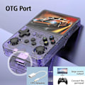Miniatyrbild 4 av 5: R36S Retro Handheld Spelkonsol, 64G Purple