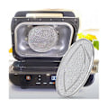 Miniatyrbilde 4 av 5: Sprutbeskyttelse for Ninja FG551 Foodi, Tilbehør for Ninja Foodi Smart XL Innendørs Grill, Rustfritt Stål S