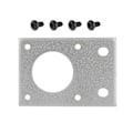 Miniatyrbillede 1 af 5: NEMA 17 Monteringsbeslag 42 Steppermotor Beslag Aluminium Plade Monteringsholder Silver