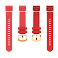 Pikkukuva 4 / 5: Yhteensopiva Garmin Fenix 7S QuickFit 20mm läpinäkyvän designin kellon ranneke säädettävä silikoninen Red