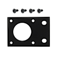 Miniatyrbillede 1 af 5: NEMA 17 Monteringsbeslag 42 Steppermotor Beslag Aluminium Plade Monteringsholder Black
