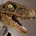 Miniatyrbillede 3 af 5: Dinosaur Vægskulpturer 3D Resin T-rex Vægmonterede Tyrannosaurus Statuer, 100% Nye Yellow