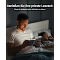 Miniatyrbilde 2 av 5: Boklampe med klemme, USB-oppladbar klemmelampe for lesing i sengen, justerbare lysstyrkenivåer boklampe, varm hvit leselampe white