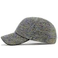Miniatyrbilde 3 av 4: Baseballcaps med krystaller og glitter for kvinner Color 04