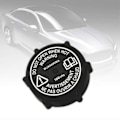 Miniatyrbillede 4 af 5: Holdbar Bærbar Vandtæt Kølervæskebeholder Ekspansionsbeholderdæksel til Jaguar X-Type XJ8 XK8 XJR XKR