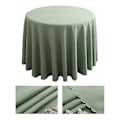 Miniatyrbilde 1 av 4: Gressgrønn Duk Bordduk Bryllupsfest Bursdagsdeksel Vaskbart Trekk Polyester JO3 Diameter 320cm