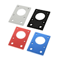 Miniatyrbillede 4 af 5: NEMA 17 Monteringsbeslag 42 Steppermotor Beslag Aluminium Plade Monteringsholder Black