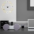 Miniatyrbild 4 av 5: DIY Klockvisare Väggklockor 3D Quartz Klockmekanism Tillbehör (Inget Batteri)