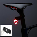 Miniatyrbillede 1 af 3: LED Cykellygte, Lygte, Til Cykel, MTB, Cykling - Bone Heart