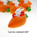 Miniatyrbillede 4 af 5: Påskehare Gulerod Bil Legetøj Dyr Leger Biler Mini Træk Tilbage Biler Påske Køretøj Legesæt Til Børn Festgaver Gaver Unll 8pcs