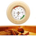 Miniatyrbillede 2 af 6: Saunatømmertermometer Indendørs Termometer 2-i-1 Termometer og Hygrometer med Præcisionsskala Sauna Tilbehør Udendørsliv