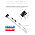 Miniatyrbilde 4 av 5: For Bambu Lab P1P P1S Termistor Keramisk Varmeelement 24V 48W Varmerør for 3D-printing Termistor Varm