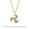Miniatyrbild 6 av 8: Genshin Impact Halsband Guds Öga Elementets Symbol Mode A6