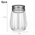 Miniatyrbillede 2 af 5: Mini Salt- og Peberbøsser, 15 ml / 1/2 Oz Glas Cube Krop Restaurant Salt- og Peberbøsser shape2