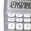 Miniatyrbillede 3 af 5: Bærbar mekanisk switch-lommeregner til grundlæggende numerisk beregning, robust beige Grey 14.8cmx9.3cmx2cm