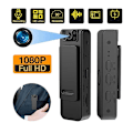 Pikkukuva 2 / 4: L8 Mini Kamera Video Ääninauhuri HD 1080P Konferenssi Ulkoilu Urheilu Loop-tallennus Videokamera Lavalier-kamera Magneettinen Takakiinnike Camera with 16GB card