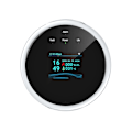 Miniatyrbillede 1 af 5: Wifi Gaslækage Detektor og Brandalarm LCD Display Vægmonteret APP Kontrol Smart Wi-Fi Naturgas/