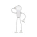 Miniatyrbillede 1 af 5: Formskiftende Sjov Sportsmand Natlampe, 2024 Nyeste DIY Form Natlamper White