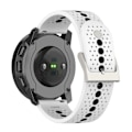 Miniatyrbillede 5 af 5: Farverig hul silikonerem til Suunto 9 Peak White Black