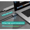 Miniatyrbilde 4 av 4: USB-C til USB 3.2-adapter, Type-C hann til USB-A hunn-adapter, 10 Gbps OTG, 2-pakning, kompatibel med iPhone 15 Pro/Max, iPad Pro, MacBook Pro/Air