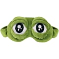 Miniatyrbild 1 av 4: Groda Plysch Ögonmasker för Barn för Sömn Tecknad Fluff Ögonbindel för Sömn Ögonmask för Sömn