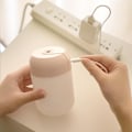 Pikkukuva 4 / 5: Pöytämallinen pieni ilmankostutin kotiin, hiljainen pimeässä hohtava USB-makuuhuoneen ilmankostutin, sopii toimistoihin, autoihin, taloihin Blue