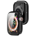 Miniatyrbild 6 av 6: Apple Watch 10 46 mm Skal Full Coverage TPU Svart