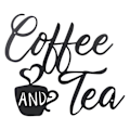 Miniatyrbild 1 av 5: Kaffe- och Te-skylt Hängande Ornament Modell Dekorationstillbehör
