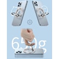 Miniatyrbilde 3 av 4: Magnetisk Telefonringholder Roterbar Metallringgrep For iPhone 12 13 14 Serien Red