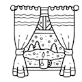 Miniatyrbillede 3 af 4: Farvelægningsbog til voksne og teenagere med super søde dyrefigurer i simple, afslappende mønstre perfekt til afslapning Paperback 46 sider