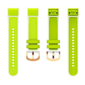 Miniatyrbild 4 av 5: Kompatibel med Garmin Fenix 7S QuickFit 20mm Transparent Design Klockarmband Justerbart Silikonband MultiColor