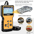 Miniatyrbild 4 av 5: Automatisk Diagnostisk Skannerverktyg Billäsare Läs och Radera Felkoder Motordetektering
