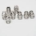 Pikkukuva 5 / 5: 1/4'' Litteä Viuhkasuutin 0-110 astetta Vee Jet Vesisuihkusuutin HVV V Jet Jäähdytyssuutin Teollinen Litteä Viuhkasuihkusuutin 1 of 4-9505