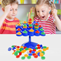 Miniatyrbillede 5 af 5: Tip Topple Tumble Strategi Balance Evner Børne Brætspil Legetøj Gave