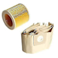 Miniatyrbillede 1 af 5: 5x støvsugerpose 1x filter til Karcher Wd3 støvsuger [DB] S2024123012888