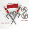 Miniatyrbilde 2 av 5: Ninja Turtles Superhelt Cosplay Kostyme Bursdagsgaver For Barn orange