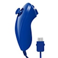 Miniatyrbillede 1 af 5: 2-pak til Wii Nunchuck controller, Nunchuck joystick fjernbetjening spil dark blue