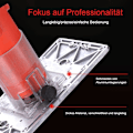 Miniatyrbillede 3 af 5: Monteringsplade indsatsplade til Makita RT0700C fræsebord 235mm