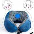 Miniatyrbild 5 av 5: Bekväm Resekudde - Flygplanskudde - Bilkudde - Resekudde i Memory Foam - Resekudde - Resekudde - Resekudde - Vuxen, (Blå)