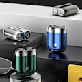 Miniatyrbilde 4 av 5: Mini Hårklipper Bærbar Elektrisk Hårklipper For Menn Usb Oppladbar Hårklipper Hjem Reise Grey